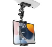 Support Tablette Pare-Soleil de Voiture, Fixation iPad Camion Pare Soleil | Solide et Stable - Pince Tablette Visière Métallique Réglable pour iPad, Galaxy Tab, Kindle, Fire, Téléphone, 4-13"
