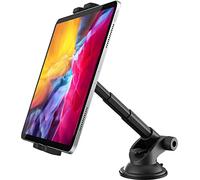 Support Tablette Tableau de Bord Voiture Ventouse et Design Rétractable | Fixation Tablet Tableau de Bord Pare-Brise pour iPad Pro 11 10.5 9.7 Air Mini 5 4 3 2, iPhone 17 et 4-11" Tablette Smartphone