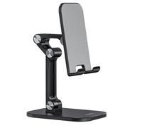 Support Tablette / Téléphone Pliable - HOCO - PH34 - Noir - Plastique - Compatible Tablettes et Téléphones