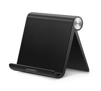 UGREEN Support Tablette Réglable Bureau Pose Tablette Téléphone Portable Pliable Compatible avec iPad Pro Air Mini Galaxy Tab A9 S9 A8 iPhone 16 Plus Pro Max 15 14 Galaxy S24 Ultra S23 S22 (Noir)
