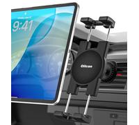 Support Tablette Voiture Grille Aeration [Mains Libres, Stable] Support Tablette Avant Grille D'aération, Porte Voiture Ventilation pour iPad Pro Air Mini, Galaxy Tab, Fire, Téléphones, 4~13"