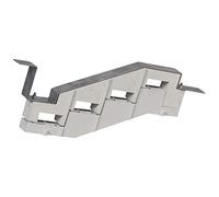 Support talon isolant pour barre aluminium en C 800A répartition VX³ en gaine à câbles externe XL³800