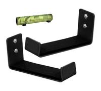 Support Tapis Yoga - Fixation Murale Pour Carpette | Étagère Rangement Sport | Lot 2 Pièces : Organiseur De Rouleaux Mousse, Élastiques Fitness | Rack Maison Musculation, Charge Max 13 Kg