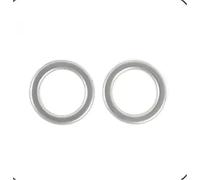 Support Tasse D'eau Coque Trim Pour Benz C Pour Classe Pour W204 2007-2014 Accessoires Voiture Tableau Bord Panneau Latéral Climatisation Sortie D'air Cadre Cercle Garniture(Silver 2007 2010)