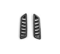 Support Tasse D'eau Coque Trim Pour Kia Pour Sorento Pour MQ4 2021-2023 Couvercle Sortie D'air Supérieur Tableau Bord Cadre Garniture Grille Ventilation Égivrage(Carbon Fiber)