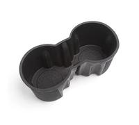 Support Tasse Voiture Compatible Avec Tesla Pour Le Model 3 Pour Le Model Y 2021-2022 Console Centrale Porte-gobelet Insert Fente Intérieure Silicone Limiteur Bouteille Boisson