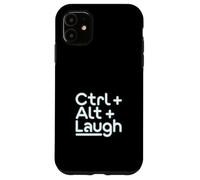 Support Technique « Ctrl+Alt+Rire » Humour Support Informatique Coque pour iPhone 11