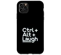 Support Technique « Ctrl+Alt+Rire » Humour Support Informatique Coque pour iPhone 11 Pro Max