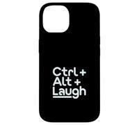 Support Technique « Ctrl+Alt+Rire » Humour Support Informatique Coque pour iPhone 14