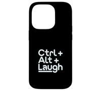 Support Technique « Ctrl+Alt+Rire » Humour Support Informatique Coque pour iPhone 14 Pro