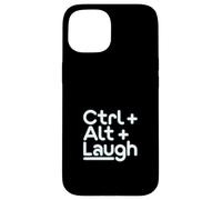 Support Technique « Ctrl+Alt+Rire » Humour Support Informatique Coque pour iPhone 15