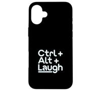 Support Technique « Ctrl+Alt+Rire » Humour Support Informatique Coque pour iPhone 16 Plus