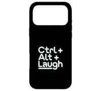 Support Technique « Ctrl+Alt+Rire » Humour Support Informatique Coque pour iPhone 17 Pro Max