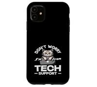 Support Technique pour Chat Mignon Ne Vous inquiétez Pas Coque pour iPhone 11
