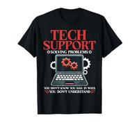 Support technique Résolution de problèmes Technicien logiciel informatique T-Shirt