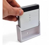 Support Télécommande compatible Nice ERA W1 Blanc volet roulant | Fixation Adhésive 3M Incluse | Installation Facile et Sécurisée | Fabrication Française