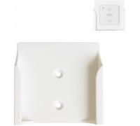 Support télécommande mural compatible Somfy SMOOVE Origin RTS - Blanc | Installation facile & rapide | Store, volet roulant, lumière, etc (télécommande non incluse)