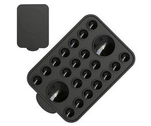 Support Téléphone À Ventouse Porte-Téléphone Magnétique | Fixation Silicone à Ventouse pour Mobile pour Autophoto, Film, Enregistrement, , Salle de Bain, Miroir, Fenêtre,
