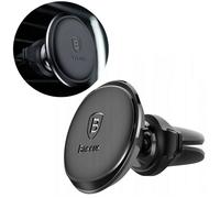 Baseus Support de téléphone magnétique Air Vent pour grille avec clips de câble