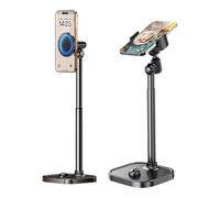 Support Téléphone Bureau Magnétique Angle Hauteur Réglable Télescopique