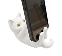 Support Téléphone Chat Accessoires De Bureau En Forme De Chat Drôle | Support Tablette Animal Décoration Intérieure Maison Pour Liseuse Bureau Maison Chambre Salon Étude Avion