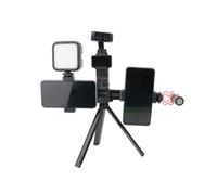 Support Téléphone Compatible avec Luna Ultra, Griffe Rapide | Double Support Téléphone avec Rotation 180°, Coussinet Antidérapant, Charge Sans Retrait, 93,2g, pour Luna Ultra, Live Stream