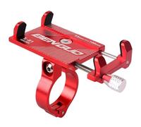 Support TéLéPhone De VéLo, Support TéLéPhone De Moto - Support Guidonavec 360° Rotation pour Iphone 12, 11 Pro, XS Max, X, XR, 8, 7, 6S, Samsung S10 S9 S8, Huawei, 4.0-6.5 Pouces Smartphones (rouge)