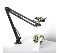 Support Téléphone et Caméra Overhead Professionnel ¿ Trépied Bureau Réglable avec Bras Fle
