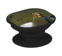 Support Téléphone Extensible - Banksy Whitewashing Lascaux Peinture Rupestre Grotte - Poignée Grip de Maintien et Stand Vidéo pour Smartphone Compatible Tous Modèles Imprimé en France