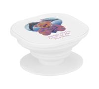 Support Téléphone Extensible - Better in The Morning Ourson Dauphin Collage Vintage Illustration Art Humour Psychedelique - Poignée Grip de Maintien et Stand Vidéo pour Smartphone Compatible Tous