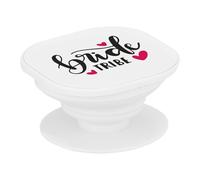Support Téléphone Extensible - Bride Tribe Coeur Tribu de la Mariée Mariage Coeur - Poignée Grip de Maintien et Stand Vidéo pour Smartphone Compatible Tous Modèles Imprimé en France