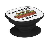 Support Téléphone Extensible - Careful I Bite Venus Trap Fly Plants Pot Gardening - Poignée Grip de Maintien et Stand Vidéo pour Smartphone Compatible Tous Modèles Imprimé en France