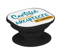 Support Téléphone Extensible - Certifié Meilleur Architecte de l'univers Construction Art Maison Design Architecture - Poignée Grip de Maintien et Stand Vidéo pour Smartphone Compatible Tous Modèles