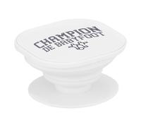 Support Téléphone Extensible - Champion de Babyfoot Sport Foot Bar Apéro - Poignée Grip de Maintien et Stand Vidéo pour Smartphone Compatible Tous Modèles Imprimé en France