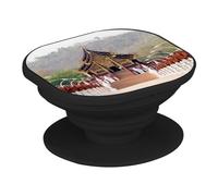 Support Téléphone Extensible - Chiangmai Pavillon Royal Thaïlande Architecture Sacré - Poignée Grip de Maintien et Stand Vidéo pour Smartphone Compatible Tous Modèles Imprimé en France