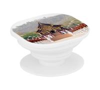 Support Téléphone Extensible - Chiangmai Pavillon Royal Thaïlande Architecture Sacré - Poignée Grip de Maintien et Stand Vidéo pour Smartphone Compatible Tous Modèles Imprimé en France