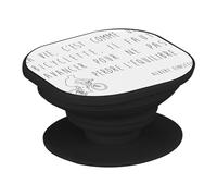 Support Téléphone Extensible - Citations Célèbres Albert Einstein la Vie C'est comme Une Bicyclette il Faut Avancer pour ne Pas Perdre l'Équilibre - Poignée Grip de Maintien et Stand Vidéo pour