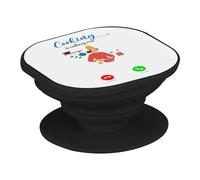 Support Téléphone Extensible - Cooking is Calling Me Cook Meal - Poignée Grip de Maintien et Stand Vidéo pour Smartphone Compatible Tous Modèles Imprimé en France