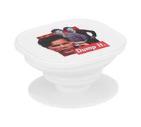 Support Téléphone Extensible - Dump It Crypto Currency Trading Blockchain Finance Business Bitcoin Humour Meme - Poignée Grip de Maintien et Stand Vidéo pour Smartphone Compatible Tous Modèles