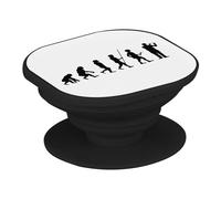 Support Téléphone Extensible - Evolution Bansuri Flute Musique Instrument Musicien - Poignée Grip de Maintien et Stand Vidéo pour Smartphone Compatible Tous Modèles Imprimé en France