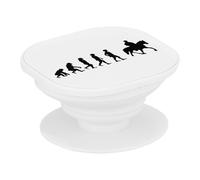 Support Téléphone Extensible - Evolution Cavalier Cheval Équitation Poney - Poignée Grip de Maintien et Stand Vidéo pour Smartphone Compatible Tous Modèles Imprimé en France