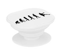 Support Téléphone Extensible - Evolution Handball Sport Athlète Handballeur - Poignée Grip de Maintien et Stand Vidéo pour Smartphone Compatible Tous Modèles Imprimé en France