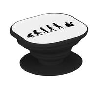 Support Téléphone Extensible - Evolution Lecture Livre Roman Science Fiction - Poignée Grip de Maintien et Stand Vidéo pour Smartphone Compatible Tous Modèles Imprimé en France