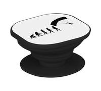 Support Téléphone Extensible - Evolution Parapente Sport Athlète Parachute - Poignée Grip de Maintien et Stand Vidéo pour Smartphone Compatible Tous Modèles Imprimé en France