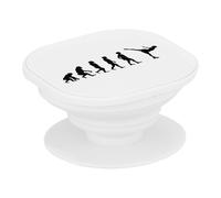 Support Téléphone Extensible - Evolution Patinage Artistique Patineuse Sport Athlète - Poignée Grip de Maintien et Stand Vidéo pour Smartphone Compatible Tous Modèles Imprimé en France