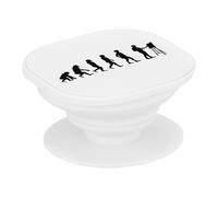 Support Téléphone Extensible - Evolution Peinture Peintre Art Artiste - Poignée Grip de Maintien et Stand Vidéo pour Smartphone Compatible Tous Modèles Imprimé en France