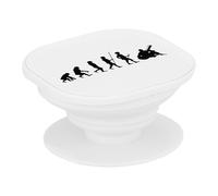 Support Téléphone Extensible - Evolution Sitar Inde Musique Instrument Musicien - Poignée Grip de Maintien et Stand Vidéo pour Smartphone Compatible Tous Modèles Imprimé en France