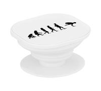 Support Téléphone Extensible - Evolution Yoga Meditation Bien Etre Inde - Poignée Grip de Maintien et Stand Vidéo pour Smartphone Compatible Tous Modèles Imprimé en France