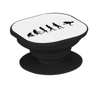 Support Téléphone Extensible - Evolution Yoga Meditation Bien Etre Inde - Poignée Grip de Maintien et Stand Vidéo pour Smartphone Compatible Tous Modèles Imprimé en France