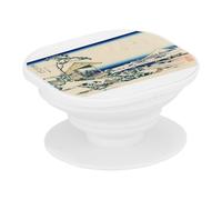 Support Téléphone Extensible - Hokusai Art Japon Estampe Salon The Koishikawa Mont Fuji - Poignée Grip de Maintien et Stand Vidéo pour Smartphone Compatible Tous Modèles Imprimé en France